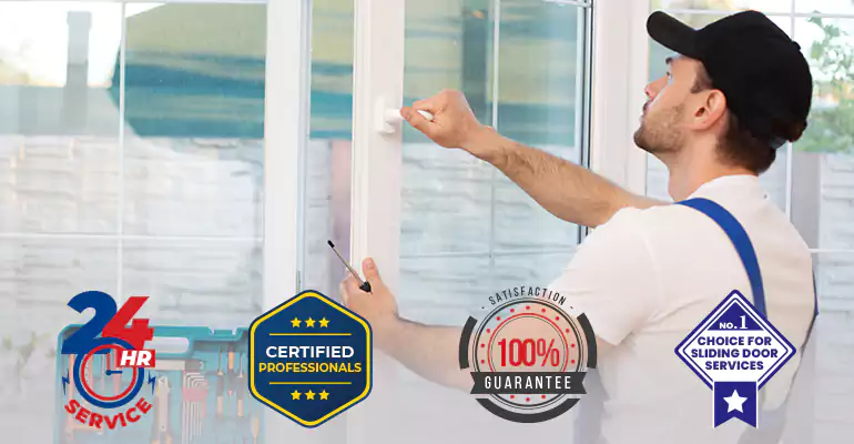 Balcony Glass Door Repair Near Me in Riviera Beach