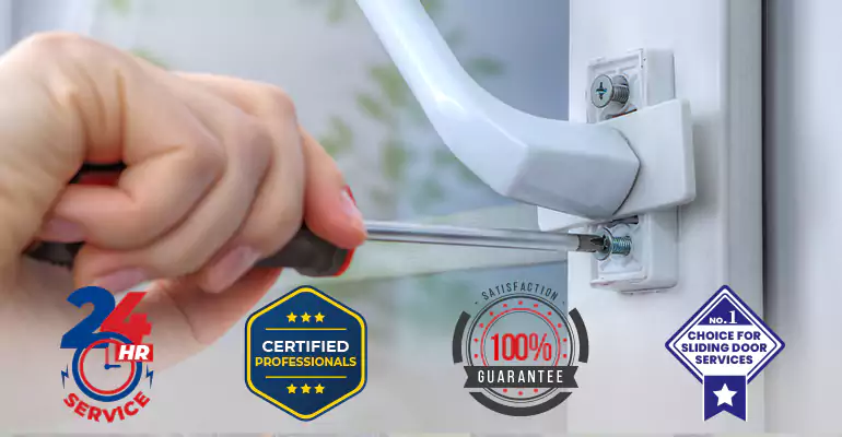Broken Patio Door Handle Repair in Riviera Beach