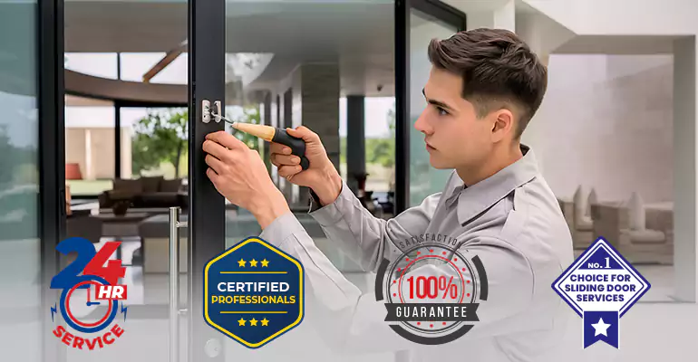 Andersen Sliding Door Latch Replacement in Riviera Beach