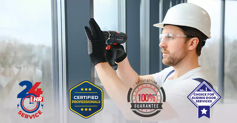 Sliding Glass Door Pin Lock Installation in Riviera Beach