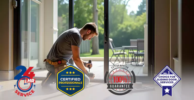 Sliding Door Strike Plate Repair in Riviera Beach