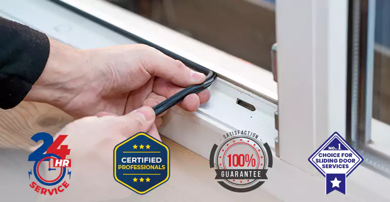 Sliding Glass Door Track Repair and Cost Estimate in Riviera Beach