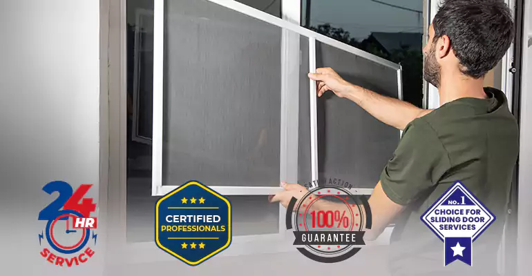 Sliding Screen Door Frame Repair in Riviera Beach