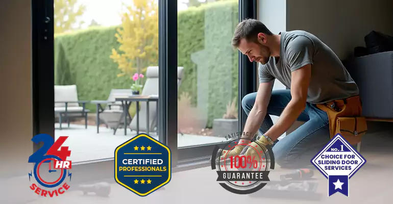 Standard Pella Sliding Door Glass Replacement in Riviera Beach