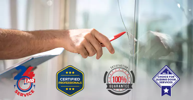 Sliding Glass Door Track Repair in Riviera Beach