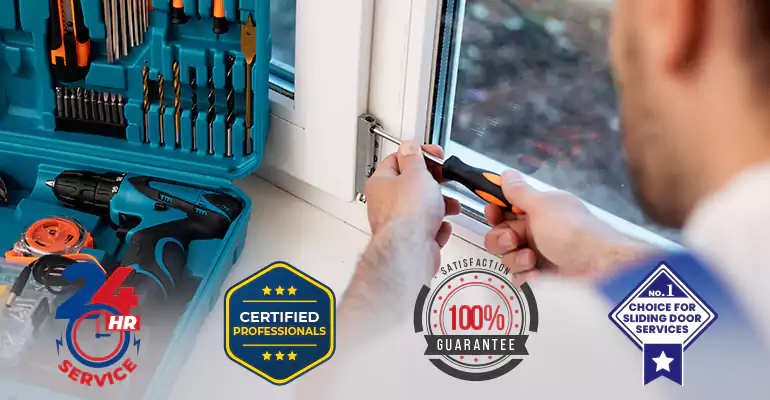 Sliding Patio Door Squeaks Repair Near Me in Riviera Beach